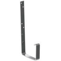 Стальной крюк KROP квадратная ПВХ