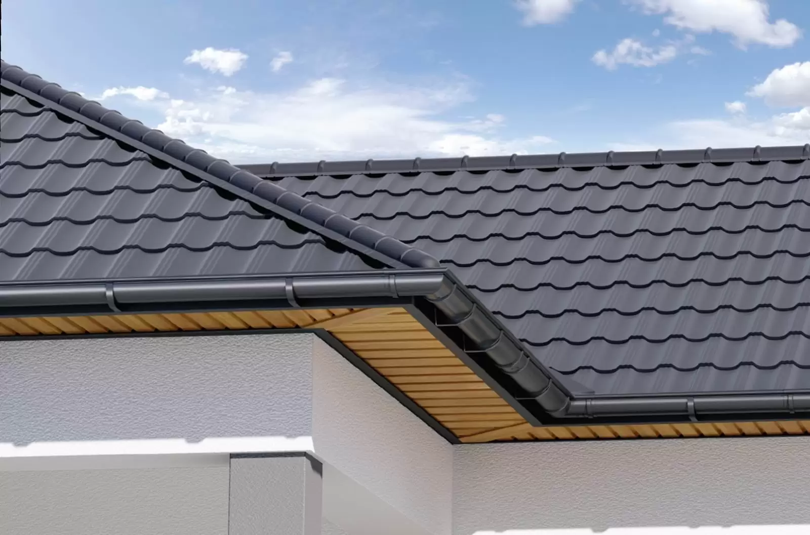 Слайд #1 | Водосточная система KROP ПВХ