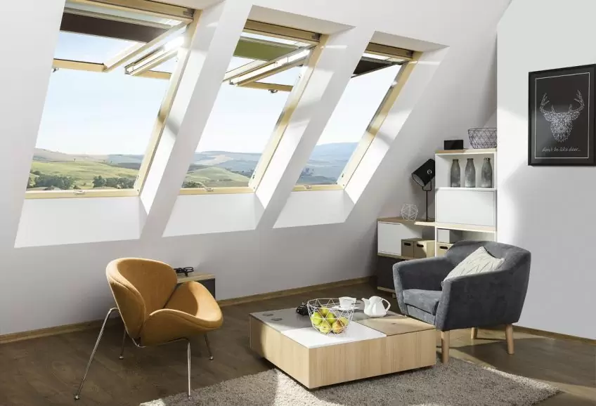 Слайд #3 | Комбинированные окна Fakro preSelect MAX