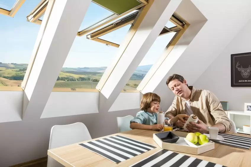Слайд #4 | Комбинированные окна Fakro preSelect MAX