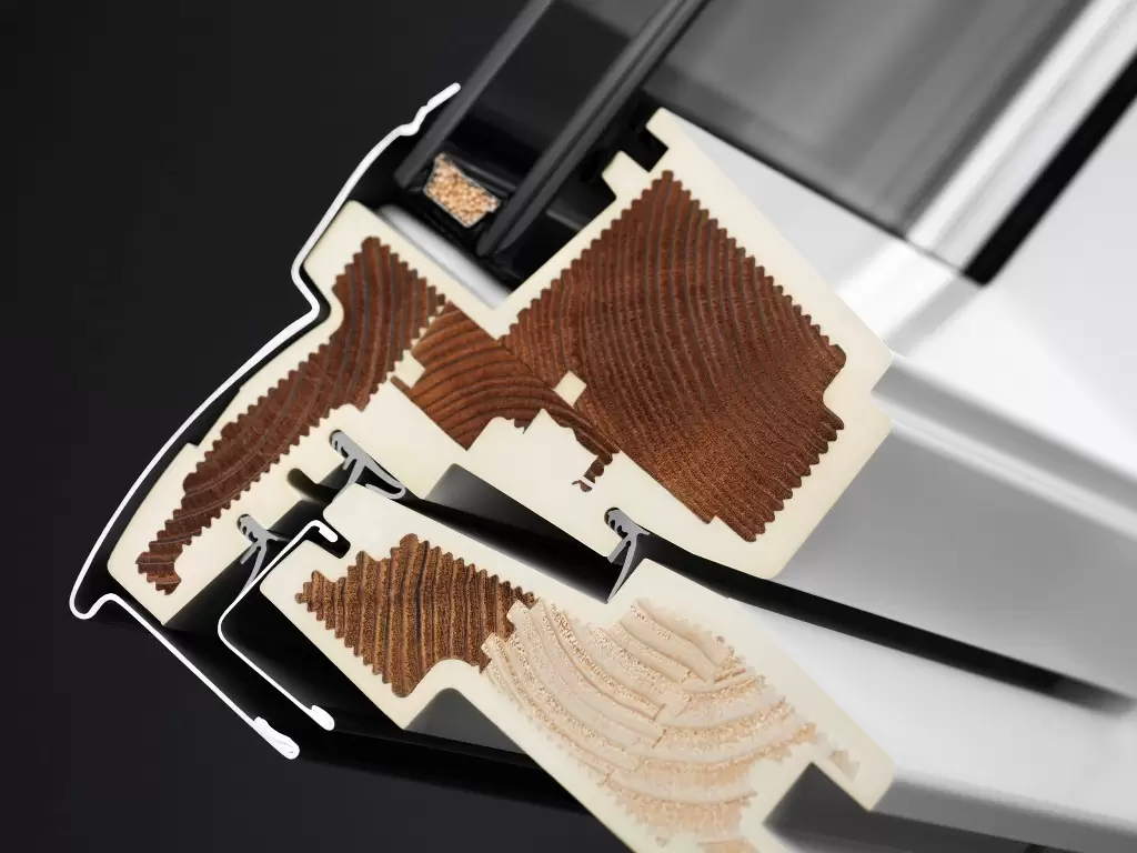 Слайд #3 | Мансардное окно VELUX GLU 0051 Стандарт влагостойкое