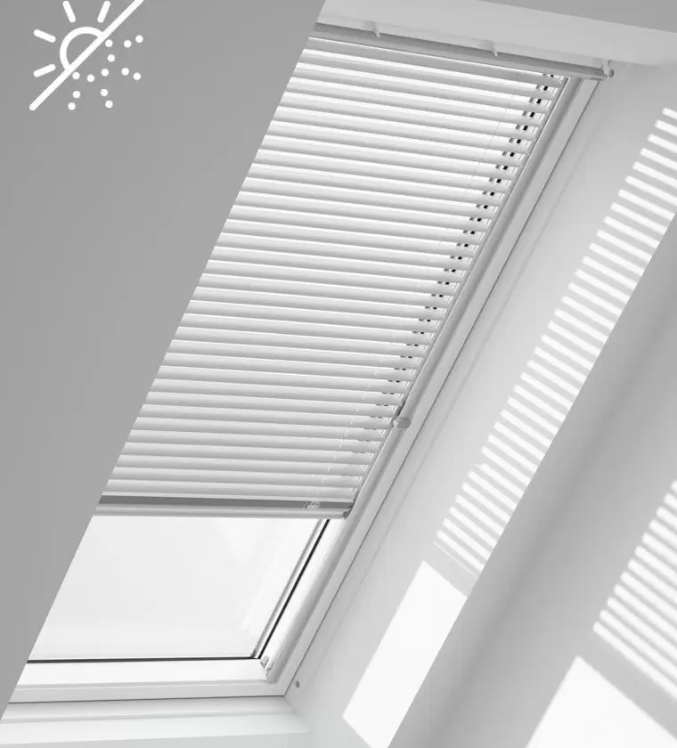 Слайд #2 | Жалюзи Velux