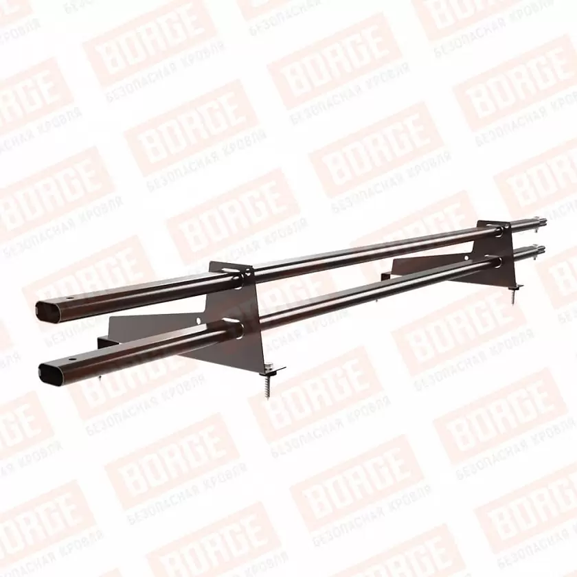 Слайд #2 | Снегозадержатели Borge для металлочерепицы с высокой ступенькой